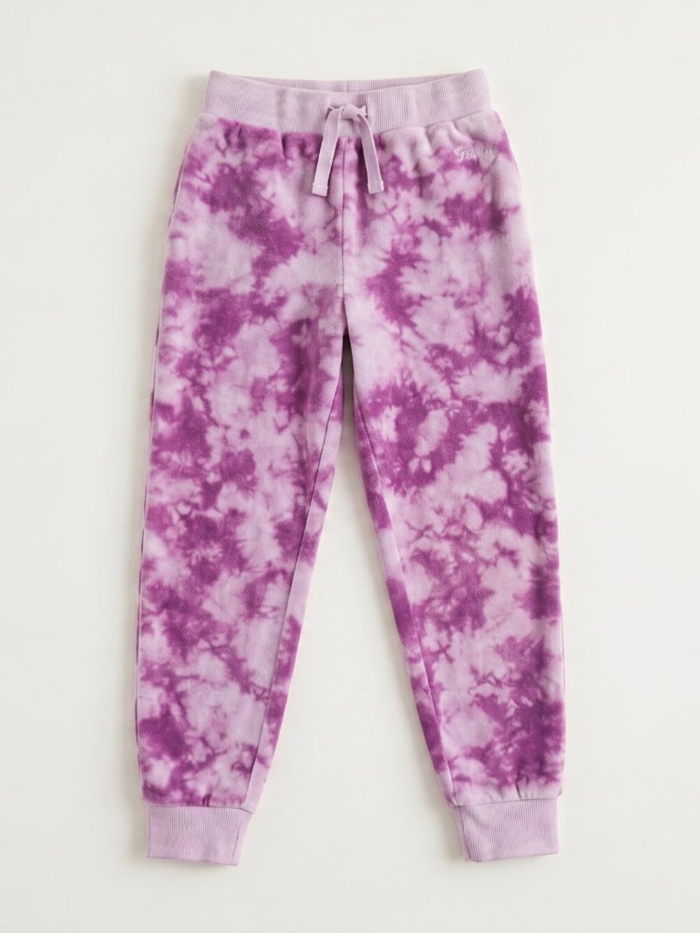 Juicy Couture Kids Tie-Dye Velour Joggers Size 6 Purple Lavender